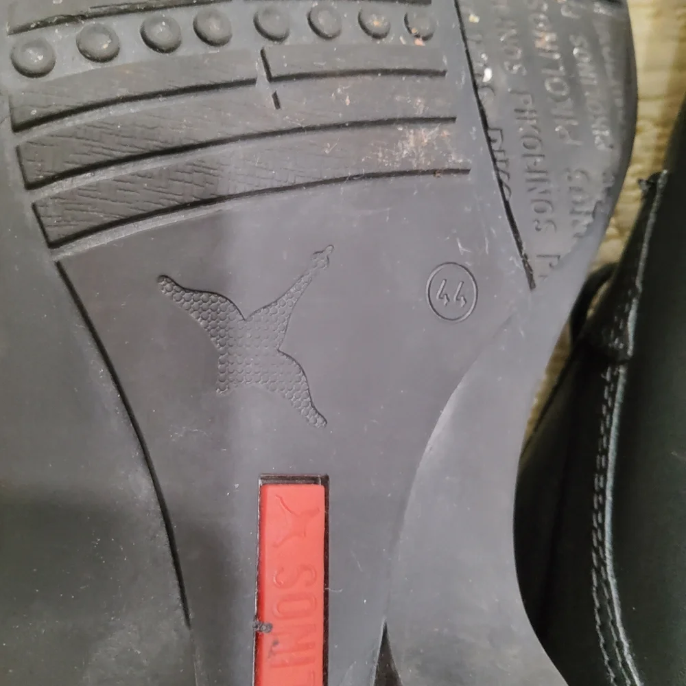 Pikolinos Black Leather Lace Up Shoes Size 44
